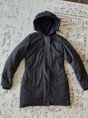 Canada Goose Black Hooded Parka